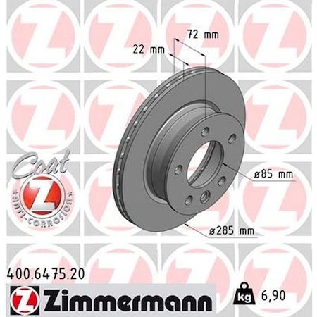 Brake Disc - Standard/Coated,400647520